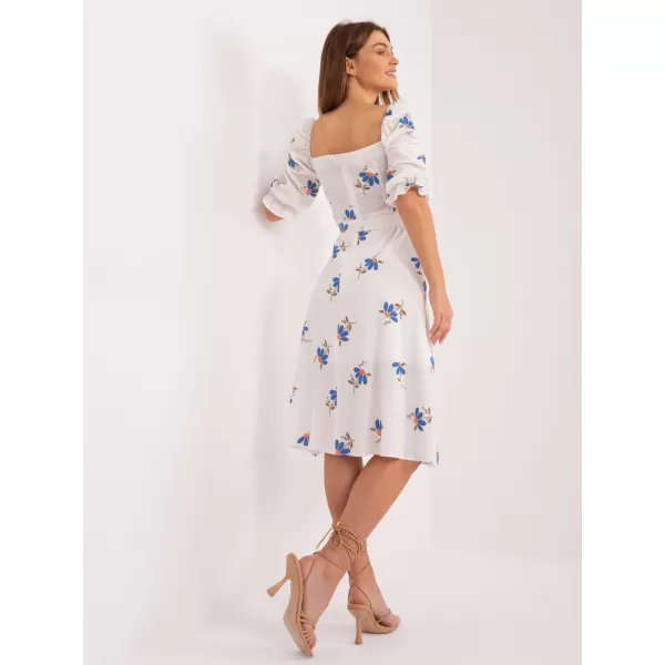  Dámské šaty LAKERTA LK-SK-508964-3.95 WHITE-BLUE 