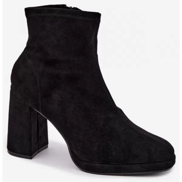  Dámské kotníkové boty BOTO NN636 BLACK 