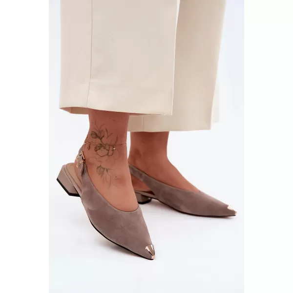  Dámské sandály D&A CR61-3050 BEIGE 