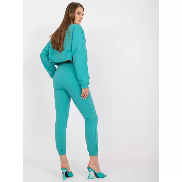  Dámské tepláky BASIC FEEL GOOD AP-DR-A-003 TURQUOISE 