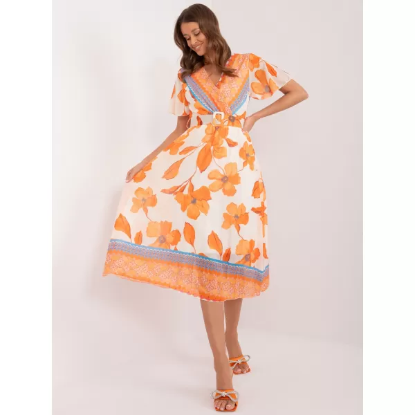  Dámské šaty ITALY MODA DHJ-SK-11331-5.19 ORANGE 