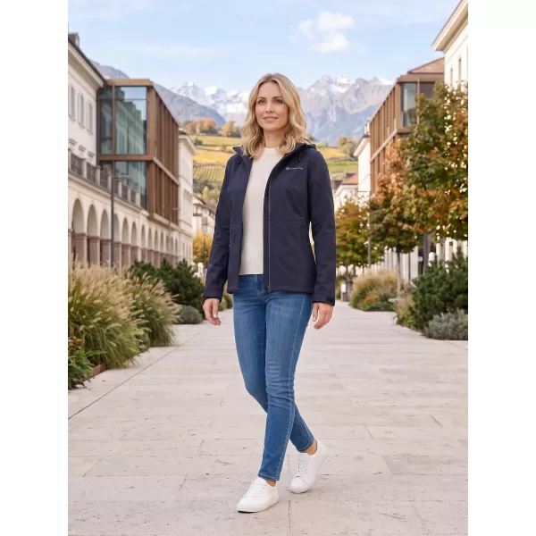  Dámská softshellová bunda ALPINE PRO GEDERA NAVY 
