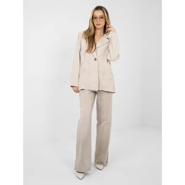  Dámská bunda RUE PARIS IT-MA-FL9992.97 BEIGE 