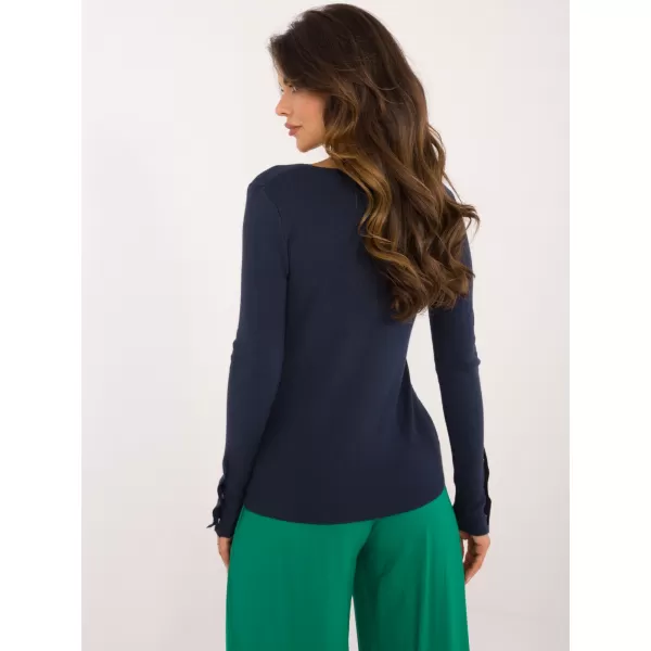  Dámský svetr WOOL FASHION ITALIA AT-SW-2334.49 NAVY 