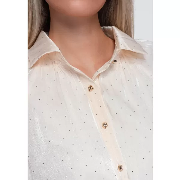  Dámská košile OMBRE OW-SH-E0068 BEIGE 