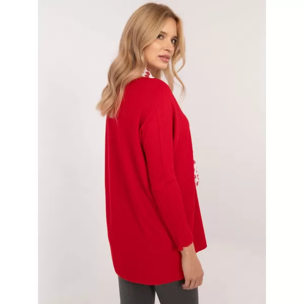  Dámská halenka ITALY MODA DHJ-BZ-19226.91 RED 