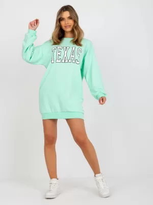 Dámská mikina EX MODA EM-BL-U719.82P MINT