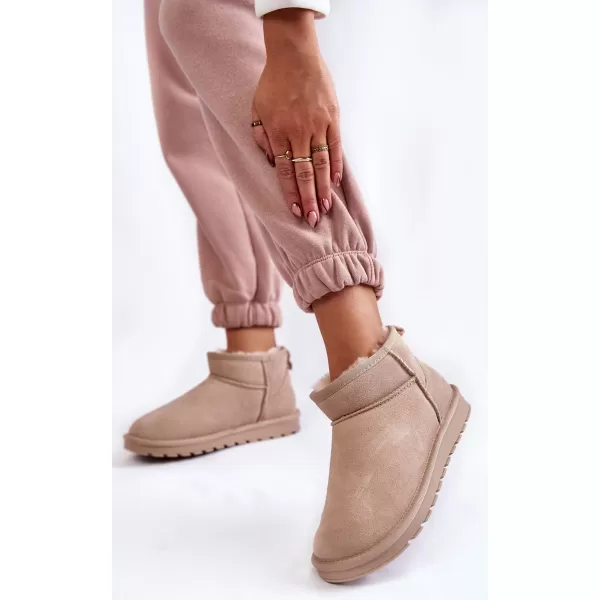  Dámské boty BOTO W5821 BEIGE 