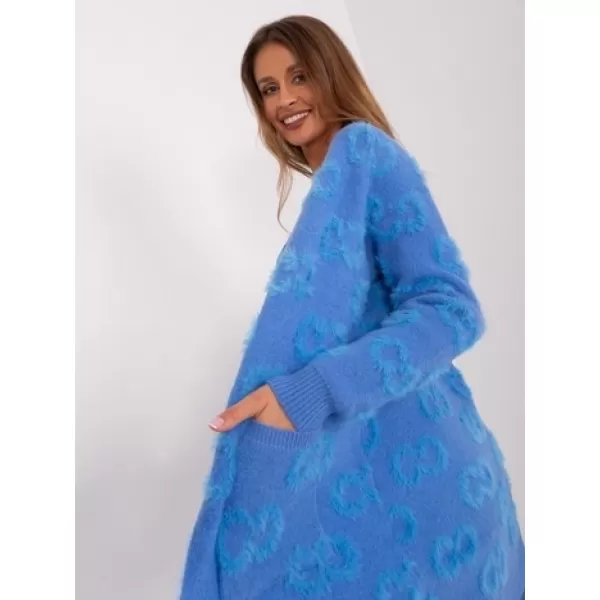  Dámský svetr WOOL FASHION ITALIA AT-SW-234502.38X BLUE 