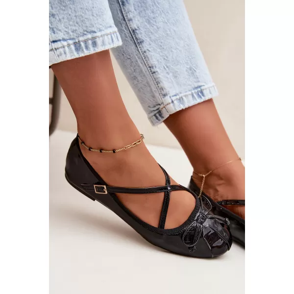  Dámské baleríny BOTO 6625-1 BLACK 
