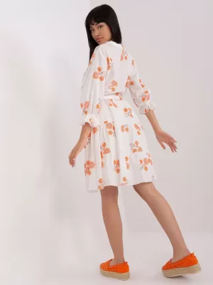 Dámské šaty LAKERTA LK-SK-509346.85 ORANGE