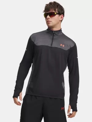 Pánské triko UNDER ARMOUR TECH UTILITY 1/4 ZIP 6004963-002 ČERNÁ