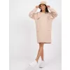 Dámské šaty EX MODA EM-SK-717.33X BEIGE