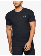 Pánské bezešvé triko UNDER ARMOUR SEAMLESS WAVE SS 1351450-001 ČERNÁ