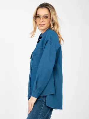 Dámská košile ITALY MODA IT-KS-FL9968.28 BLUE