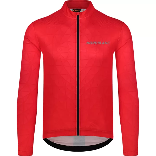  Pánský cyklo dres NORDBLANC RIDEPRO NBSMF8102 ČERVENÁ 