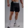 Double-Layer tréninkové šortky NEBBIA PRIMAL 878 BLACK