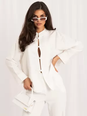 Dámská košile ITALY MODA MI-KS-A336315.75 WHITE