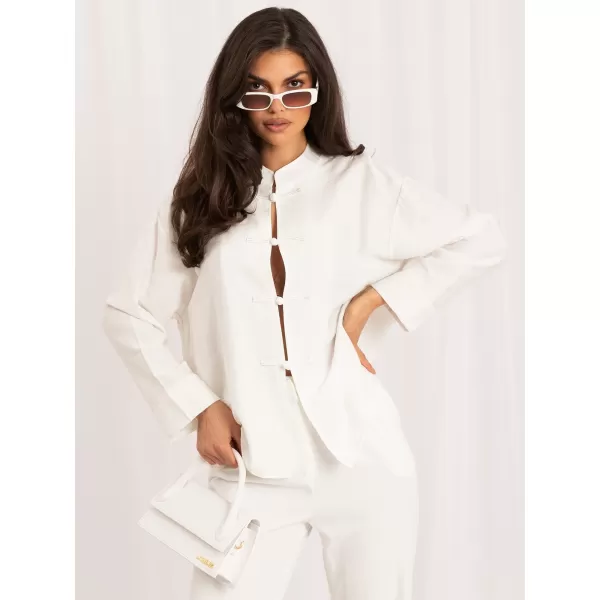  Dámská košile ITALY MODA MI-KS-A336315.75 WHITE 