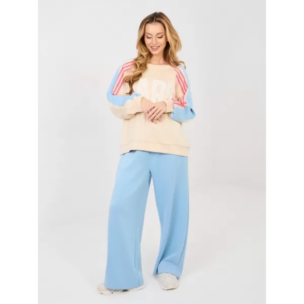  Dámský komplet ITALY MODA MI-KMPL-82649.29 LIGHT BLUE 