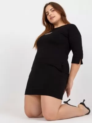 Dámské šaty RELEVANCE RV-SK-7612.75P NOIRE