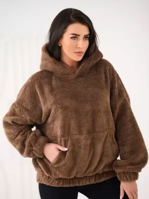 Dámská mikina FACTORY PRICE CS-BL-BT1029.97P DARK BEIGE