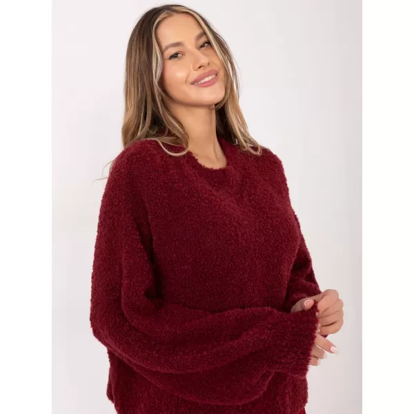 Dámský svetr FACTORY PRICE CH-SW-72610.62 BURGUNDY 