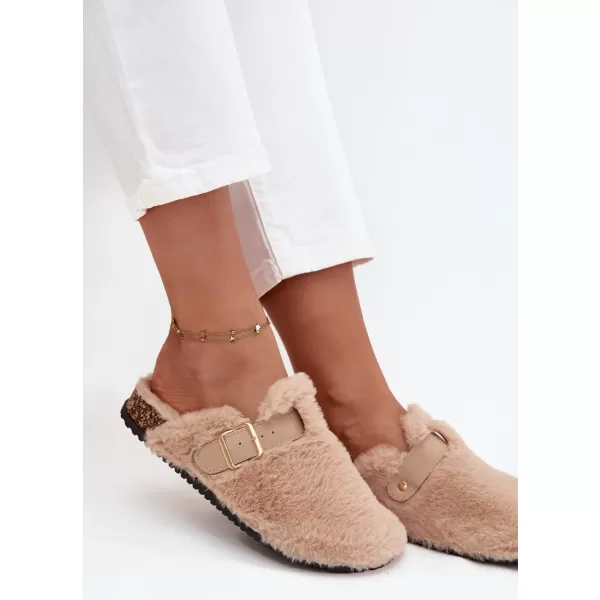  Dámské pantofle BOTO L2872 BEIGE 