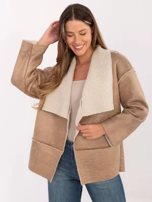 Dámská bunda FACTORY PRICE IT-KR-95616.66 BEIGE