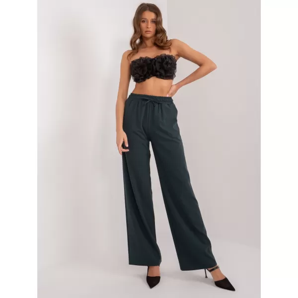  Dámské kalhoty LAKERTA LK-SP-509616.54 DARK GREEN 
