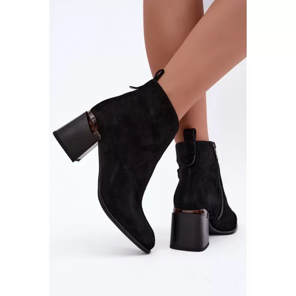  Dámské kozačky BOTO 26BT24-399 BLACK 
