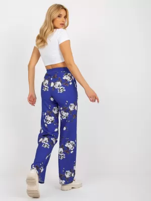 Dámské kalhoty LAKERTA LK-SP-508919.87P COBALT