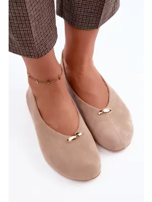 Dámské baleríny BOTO JH607P BEIGE