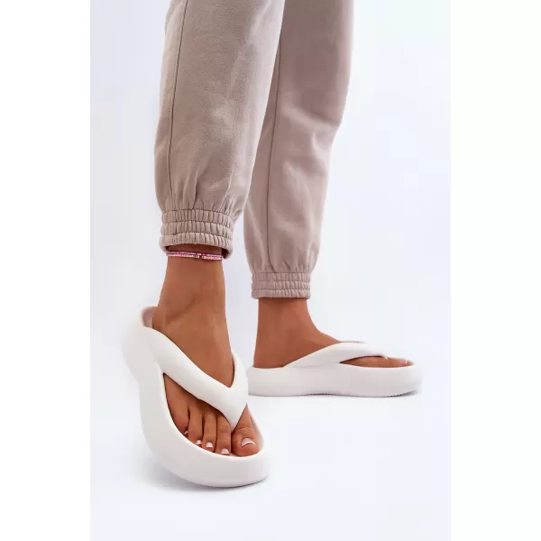  Dámské žabky BOTO SS-125 WHITE 