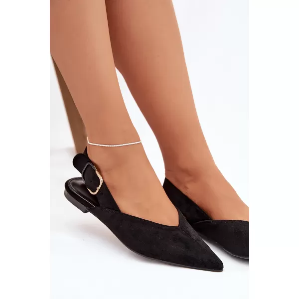  Dámské baleríny BOTO JH598/9755 BLACK 
