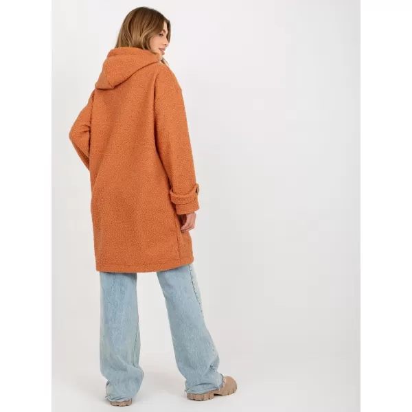  Dámský kabát RELEVANCE RV-PL-8449.98P DARK ORANGE 