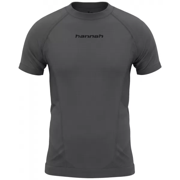  Pánské spodní prádlo HANNAH ACTIVE TS S/S VOLCANIC ASH 