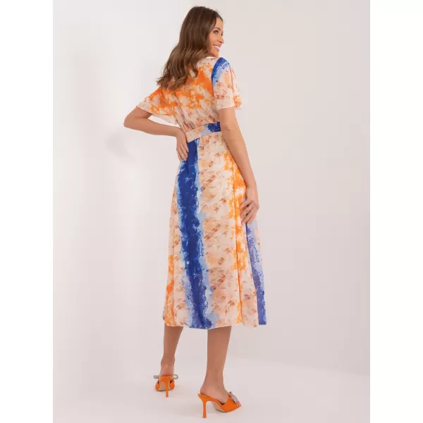  Dámské šaty ITALY MODA DHJ-SK-15967-2.86 ORANGE 