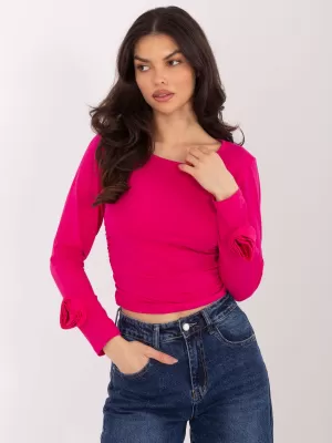 Dámská halenka ITALY MODA IT-BZ-22079.55 FUCHSIA