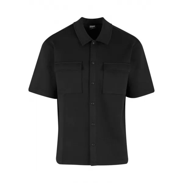  Pánská košile URBAN CLASSICS TB8211-00007 BLACK 