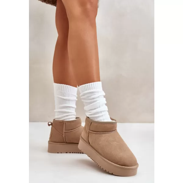  Dámské sněhule BOTO NN604 KHAKI 