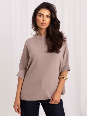 Dámský svetr ITALY MODA IR-SW-BWC6617.75 DARK BEIGE