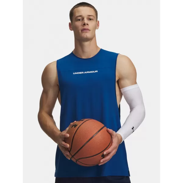  Pánské tílko UNDER ARMOUR HOOPS TRAINING TANK 6012823-426 MODRÁ 