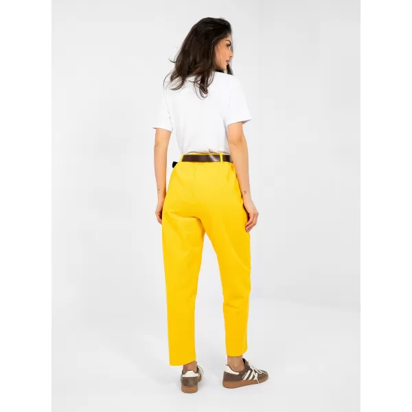  Dámské kalhoty ITALY MODA IT-SP-FL9767-1.04 YELLOW 