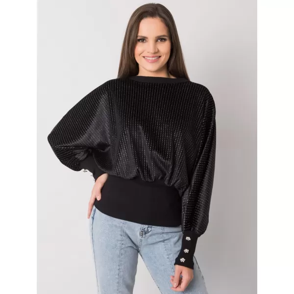  Dámská halenka RUE PARIS RV-BZ-7348.11 NOIRE 