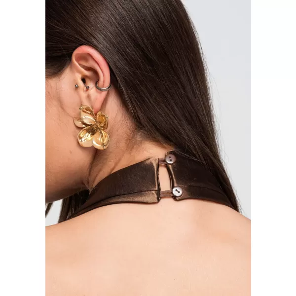  Dámská blůza LARICA OW-TS-E0051 BROWN 