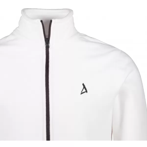  Pánská fleece mikina ALTISPORT ALM002852 BÍLÁ 
