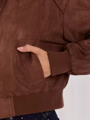 Dámská bunda ITALY MODA IR-KR-AY987.97P BROWN