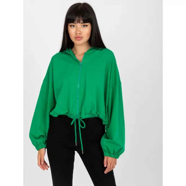  Dámská mikina RUE PARIS RV-BL-8081.36P GREEN 