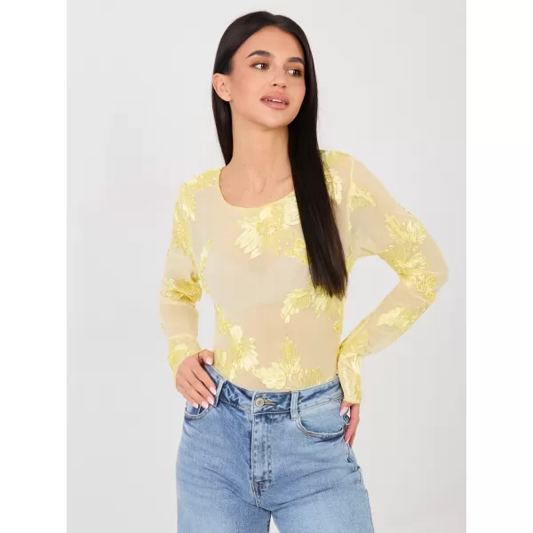  Dámská halenka ITALY MODA IT-BZ-22125.60 BRIGHT YELLOW 